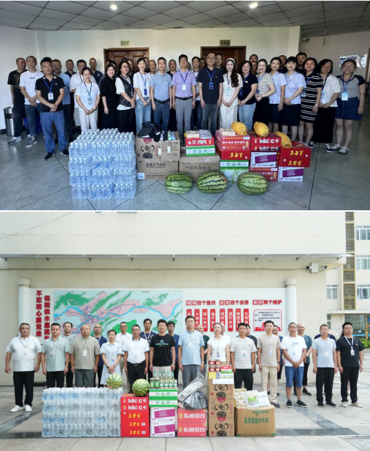 夏日慰問送清涼  致敬高溫下的堅守